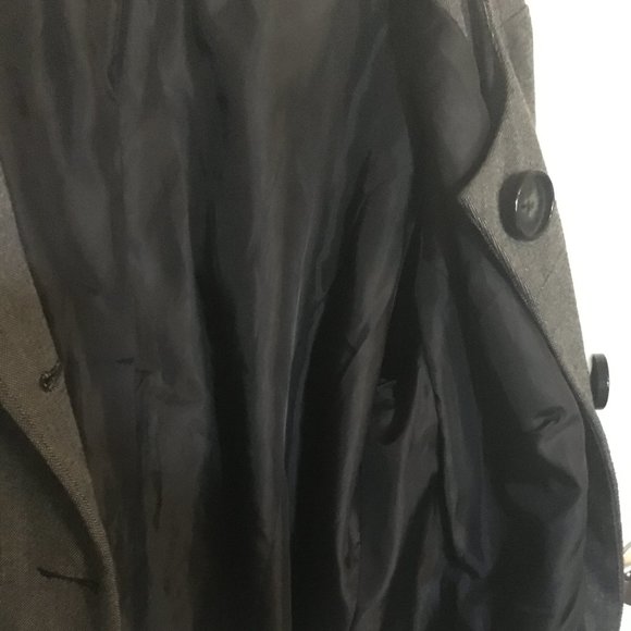 Apt 9 Grey Blazer with 3/4 sleeve - Picture 3 of 4